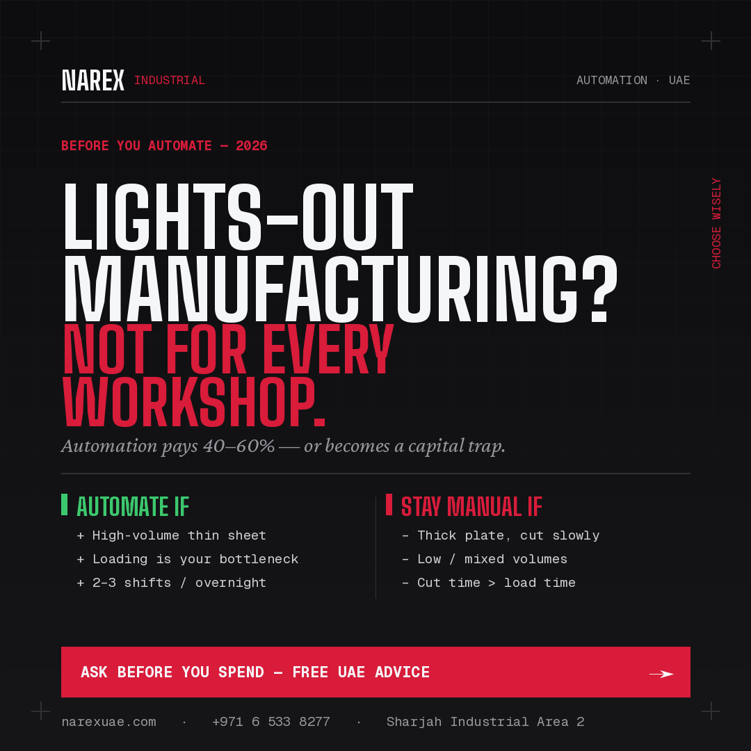 LASER CUTTING MACHINE SHARJAH